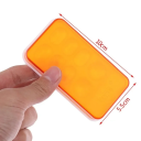 Boîte de protection pour fausses dents 10 x 5,5 cm Support de stérilisation de rangement avec 8 trous Outil dentaire Accessoire de laboratoire 2