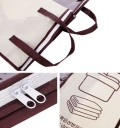 Boîte de rangement pour coussins, couvertures et serviettes J3459 6