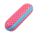 Boîte de rangement pour lunettes de natation 18,5 x 8 x 6 cm Étui respirant en matériau EVA Étui de protection pour lunettes de piscine 2