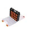 Boîte de rangement pour vis Organisateur en plastique avec compartiments 32,3 x 26,9 x 7,9 cm 3