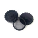 Boîte de rinçage dentaire avec filtre, boîte de stérilisation et de rinçage, conteneur de rangement en plastique noir pour dentisterie et laboratoire 5