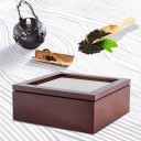 Boîte en bois pour sachets de thé 2