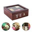 Boîte en bois pour sachets de thé 3