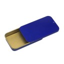 Boîte en métal pour bijoux et petits objets 60 × 34 × 11 mm boîte métallique avec couvercle coulissant emballage pour médicaments bonbons 2
