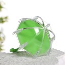 Boîte en plastique pour bonbons en forme de parapluie 12 pièces 7