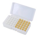 Boîte en plastique pour munitions 9mm avec compartiments capacité 50 pcs boîte en plastique pour un rangement et une organisation clairs des munitions 1