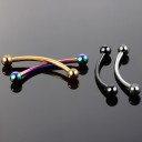 Böjd tungpiercing J2582 2