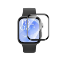 Böjda filmer set 5 st skyddande film för skärmen för Huawei Watch Fit 3 3D Ultra HD skärmskydd full täckning mot repor 2