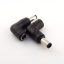 Bøjet adapter DC 7,4 x 5,0 F/M 5
