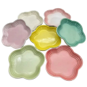 Bol ceramic pentru pisici 14 cm Bol lat împotriva stresului din cauza mustății Bol ceramic Bol cu profil jos antiderapant 1