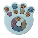 Bol de puzzle interactif pour chiens et chats alimentation lente contre l'ingestion rapide jouet d'entraînement avec distributeur de friandises 23 cm 2