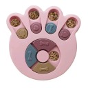 Bol de puzzle interactif pour chiens et chats alimentation lente contre l'ingestion rapide jouet d'entraînement avec distributeur de friandises 23 cm 3