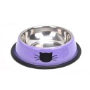 Bol en acier inoxydable pour chats C847 6