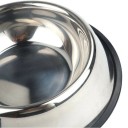 Bol en acier inoxydable pour chiens 4