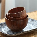 Bol en bois 2 pcs 5