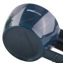 Bol en plastique pour le rasage 13 x 9,5 cm Récipient pour mélanger la mousse et le savon avec une surface de rangement pour le pinceau Bol de rasage pour un usage domestique 4