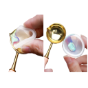 Bol en silicone ciré Outil de fabrication de sceaux pour retirer l'excès de cire Accessoire pour le scellement et la création 2
