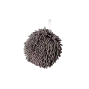 Bola colgante para secar manos 17 x 17 cm Estilo japonés Color gris Alta absorción Para baño, cocina y aseo 4