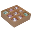 Bolas de Natal unicórnio 9 pcs 2