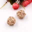 Bolas decorativas de ratán 3 cm 10 uds Bolas trenzadas para la decoración de cumpleaños y bodas Para la creación de tus propias decoraciones 1