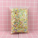 Bolas para slime Pequeñas bolas de plástico en bolsa con cierre de cremallera Dimensiones del paquete 20 x 14 x 3 cm Para crear y jugar 8