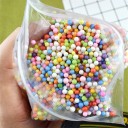 Bolas para slime Pequeñas bolas de plástico en bolsa con cierre de cremallera Dimensiones del paquete 20 x 14 x 3 cm Para crear y jugar 14