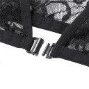 Bolerinho feminino transparente com rendas 4