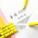 Bolígrafo borrable con diseño de Pikachu Bolígrafo borrable negro para niños Pokémon útiles escolares infantiles 0,5 mm, 12 unidades 3