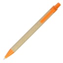 Bolígrafo de papel ecológico con tinta negra 14 cm punta de 1 mm Regalo promocional reciclable Respetuoso con el medio ambiente Eco office 5