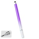 Bolígrafo táctil 2 en 1 para tabletas y teléfonos inteligentes, stylus universal de 15,5 cm, punta de silicona y táctil, compatible con iOS 9