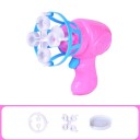 Bolle di sapone elettriche a forma di unicorno con serbatoio per bolle per bambini tre varianti di colore viola rosa blu 6