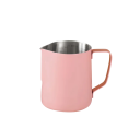 Bollitore in acciaio inox per montare il latte 600 ml 9 x 8 cm Caffettiera barista con beccuccio per latte art Contenitore per latte per macchine da caffè 5