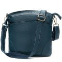 Bolsa crossbody feminina de couro genuíno Bolsa de ombro com fecho de correr e bolso frontal Alça ajustável com mosquetões 19,5 x 9,5 x 21 5