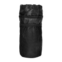 Bolsa de ciclismo multifuncional para agua y teléfono móvil 23,5×11 cm Portabotellas y teléfono impermeable negro Para manillar o sillín Bolsillo para bicicleta 3