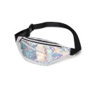 Bolsa de cintura de couro para senhora T747 5