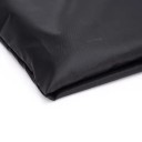Bolsa de compras plegable de 58 x 40 cm, de nailon negro, portátil, ecológica, reutilizable. 3