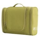 Bolsa de cosméticos de viaje con asa Para cosméticos y artículos de tocador Varios compartimentos con cremallera Bolsillo lateral 4