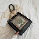 Bolsa de couro feminina M1084 4