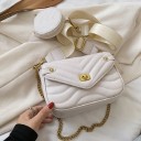 Bolsa de couro para senhora M1364 6