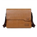 Bolsa de ombro de couro masculino de luxo 32×26 cm Bolsa crossbody de marca para negócios Grande bolsa lateral elegante para homens 6