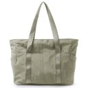 Bolsa de ombro feminina de grande capacidade com bolso para portátil e alça para tapete de yoga 39 x 15,5 x 31 cm bolsa de nylon para escola e trabalho 6