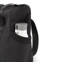 Bolsa de ombro feminina de grande capacidade com bolso para portátil e alça para tapete de yoga 39 x 15,5 x 31 cm bolsa de nylon para escola e trabalho 16