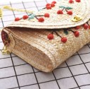 Bolsa de palha para senhora M1630 5