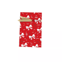 Bolsa de regalo de Navidad 12 x 17,7 cm 10 uds. 4
