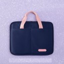 Bolsa de senhora para portátil Forma plana Duas alças Compartimento principal com fecho Bolso frontal dividido Em poliéster 6