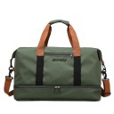 Bolsa de viagem a tiracolo com compartimento inferior com fecho Alça destacável e duas alças Bolso frontal com fecho Tecido oxford 46 x 1