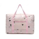 Bolsa de viagem dobrável com estampado para férias e passeios Com bolso frontal com fecho Na pega da mala Em nylon Dimensões 47 x 33 x 16 cm 8