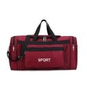 Bolsa de viaje deportiva de nailon para el hombro, 60 x 24 x 31 cm, grande, ligera, para entrenamiento, gimnasio, fitness, equipaje con correa 3