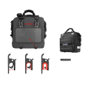 Bolsa lateral de motocicleta impermeable extensible 20–30 l 35 × 15 × 35 cm bolsa universal para debajo del asiento para viajar 2
