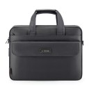 Bolsa para portátil Bolsa de trabajo elegante con compartimentos con cremallera y un bolsillo frontal Asas para llevar en la mano Material oxford 2